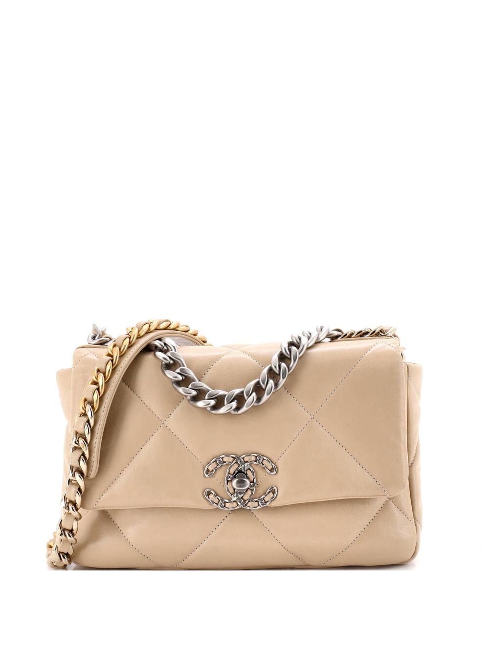 Chanel 19 Flap Bag Quilted Leather #263625C47B
